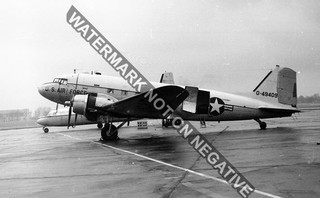 Old 35mm Aircraft Negative..Douglas DC 3 Dakota or C 47 .USAAF...#197