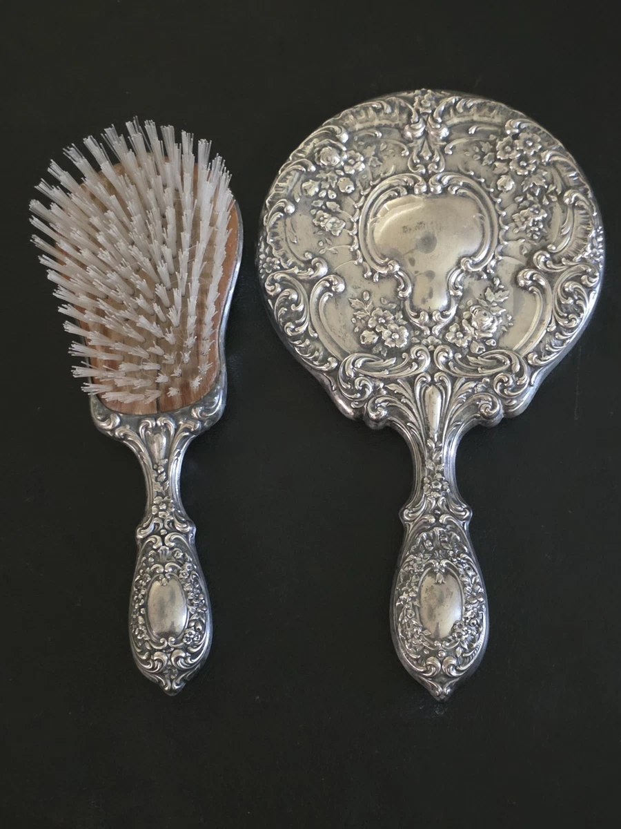 Gorham Antique US Sterling Silver Brushes & Grooming Sets for sale