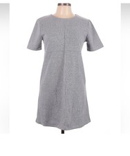 NWT ZARA Causal gray mini dress extra soft size large