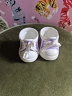 vintage Cabbage patch kid designer line lilac coloured shoes