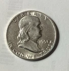 1951-P 90% Silver Franklin Half Dollar