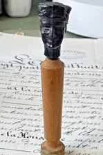 Bourre-Pipe Vintage Amsterdamer SCEAU CACHET à Tête D’homme