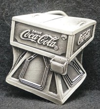 XA05122 NOS VINTAGE 1970s  COCA-COLA  SODA POP FOUNTAIN DRINK BELT BUCKLE