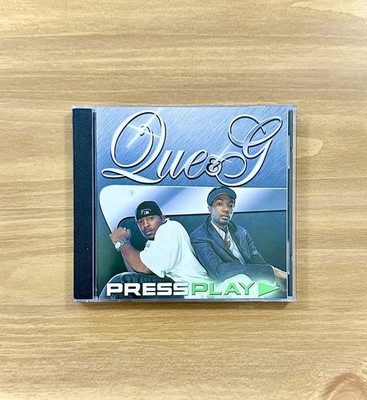CD ~ Que & G ~ Press Play ~ P.A. ~ 17 Tracks ~ 2004 ~ !L  K!