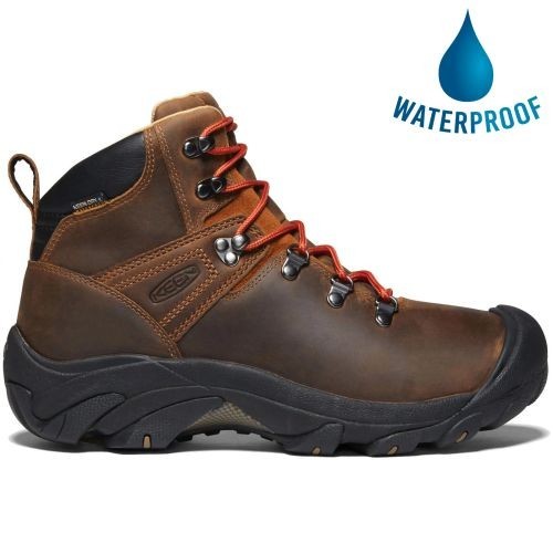 KEEN Mens Waterproof Walking Hiking Outdoor LaceUp Leather Pyrenees Boot-UK 7-13