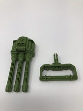GI JOE 'THE GENERAL' Vehicle 1990 - Tri-barreled Machine Gun w Base.