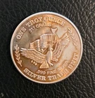 1981  U.S. Assay Office San Francisco 1 Oz .999 Silver Round Strategic Stockpile