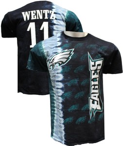 tie dye eagles shirt