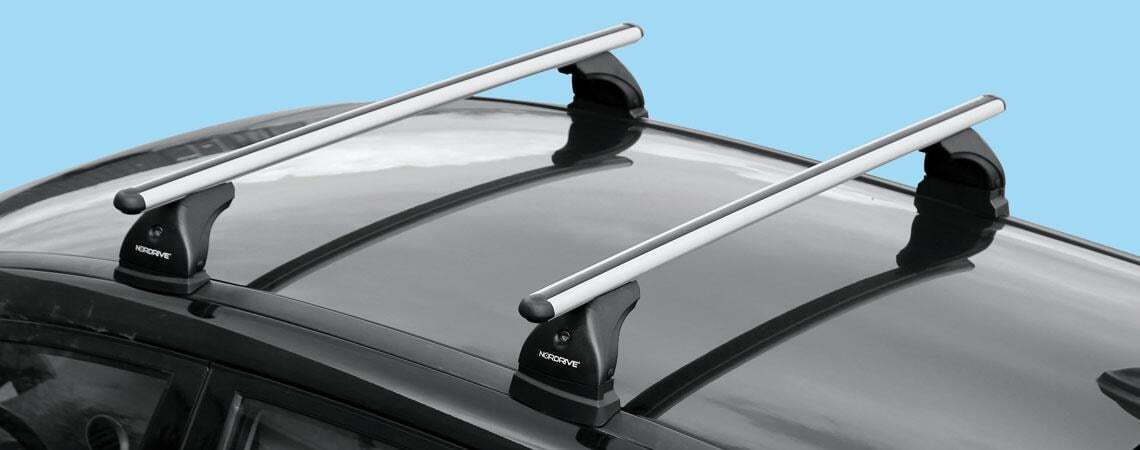 Aero Lockable Roof Bars Roof Box 420L For VW GOLF MK6 2008-2013