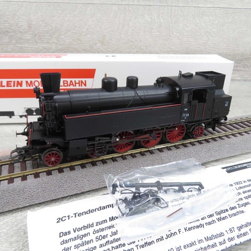 KLEIN MODELLBAHN 0143 - H0 - ÖBB - Dampflok 77.24 für Bastler DSS - OVP - #AT979 | Zustand: Als Ersatzteil / defekt