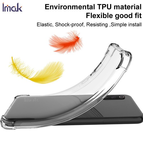 IMAK für Motorola Edge 50 Pro, stoßfest 4 Airbags TPU durchsichtige Softcase Abdeckung - Bild 6 von 13