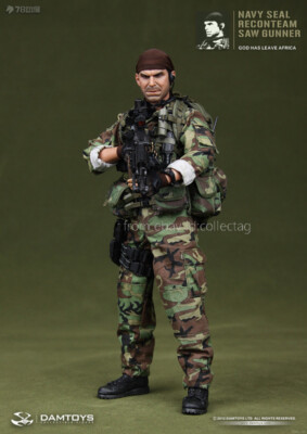 Damtoys 93012 1/6 Navy Seal Reconteam Saw Gunner Action Figure In