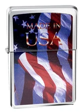 LIGHTER PACKAGE  Premier FlAG with 1 Ronson 5 ounce fuel 6 flints and 1 wick 