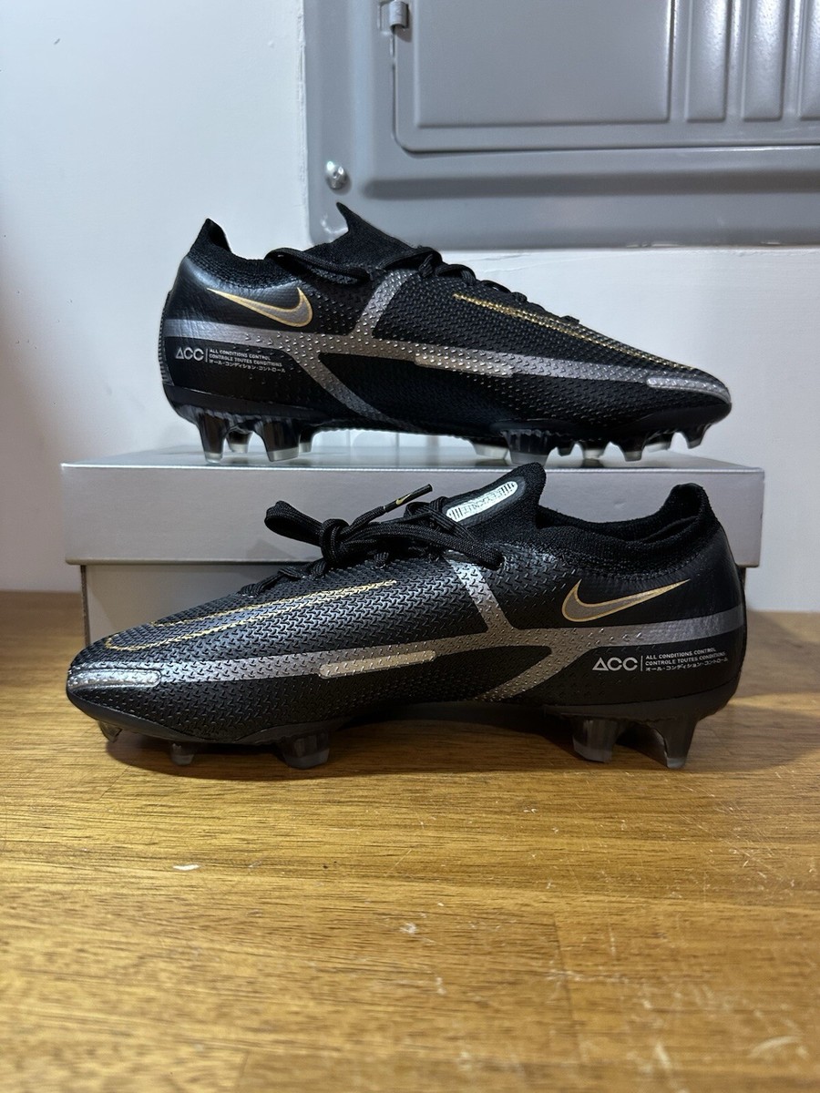 Nike Phantom GT2 Elite FG Black Metallic Grey CZ9890 007 Men's