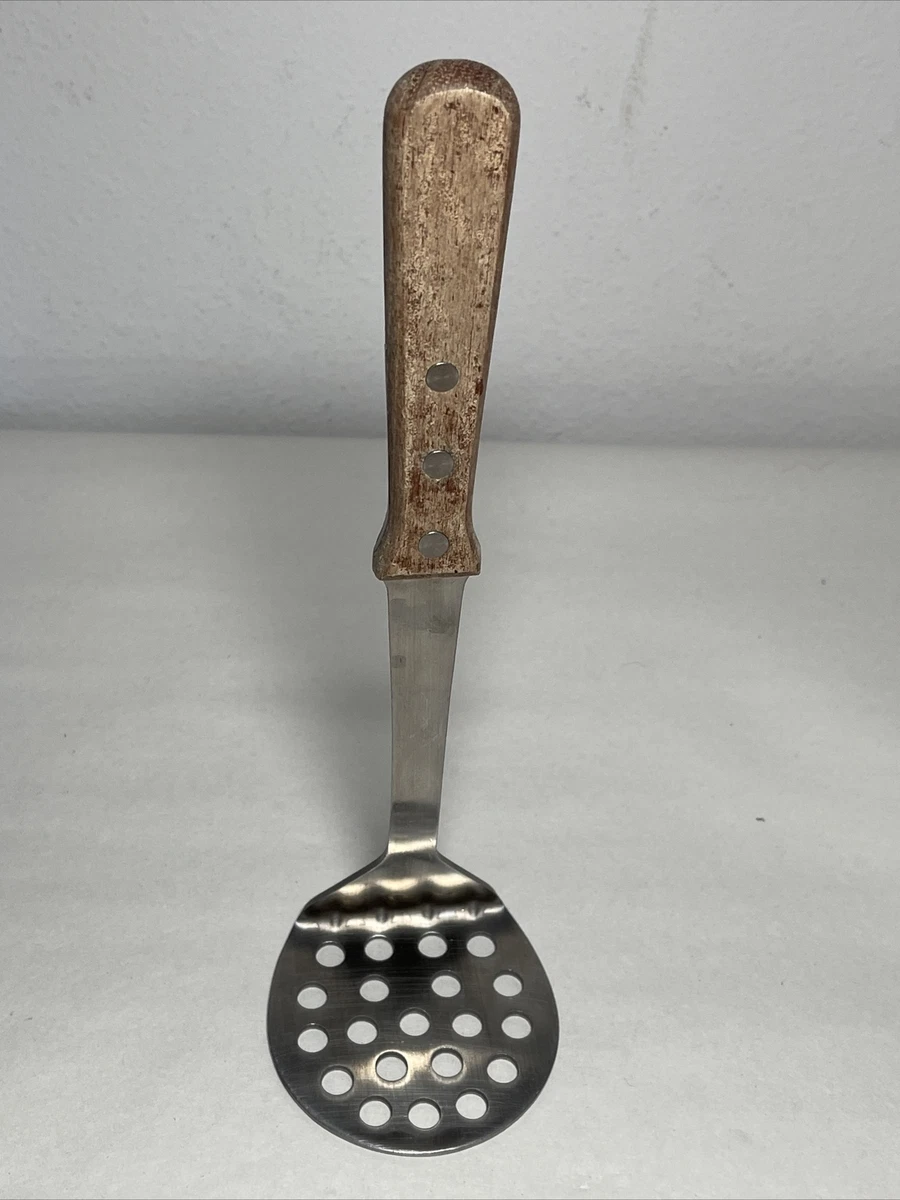 Pioneer Woman Wood Handle Stainless Steel Potato Masher Meat