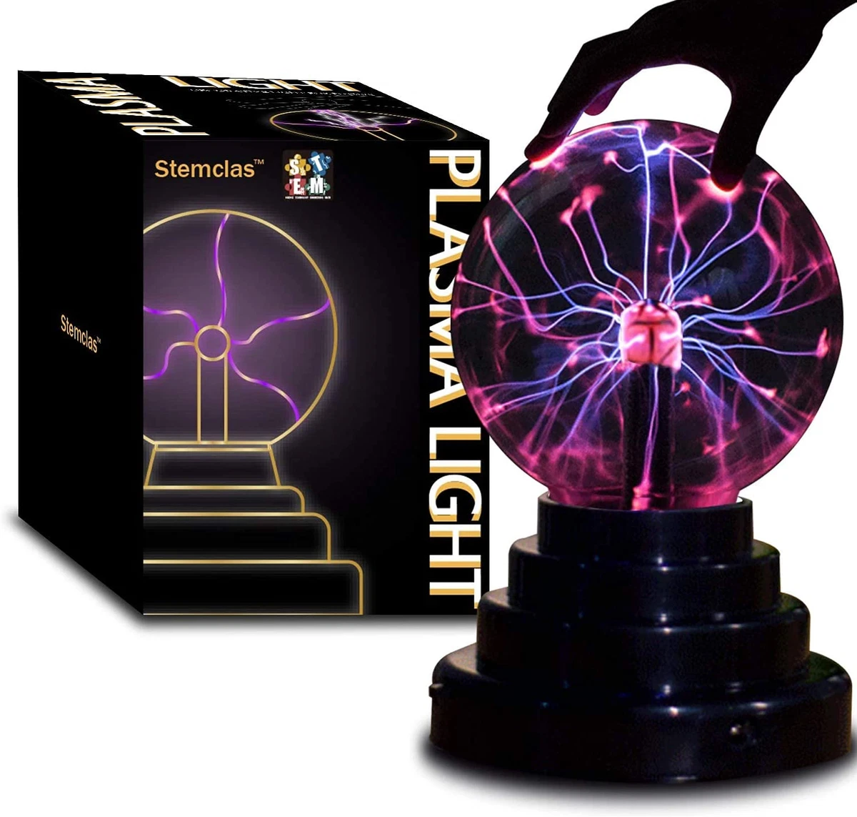 Plasma Ball/Light/Lamp, Static Electricity Globe Electric Lightning Ball