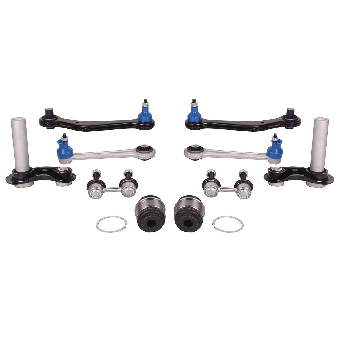 BMW E53 X5 Rear Control Arm Ball Joint Suspension Kit 10Pcs for 4.4i 4.8is