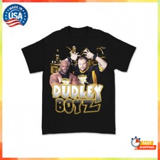 The Dudley Boyz Wrestling WWF Bootleg Classic Men T-Shirt Cotton 100% S-5XL