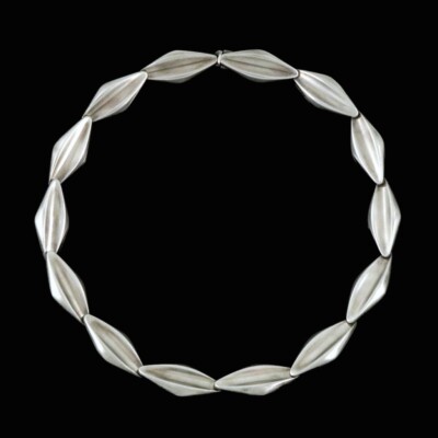 Modern Danish Sterling Silver Necklace 1960s