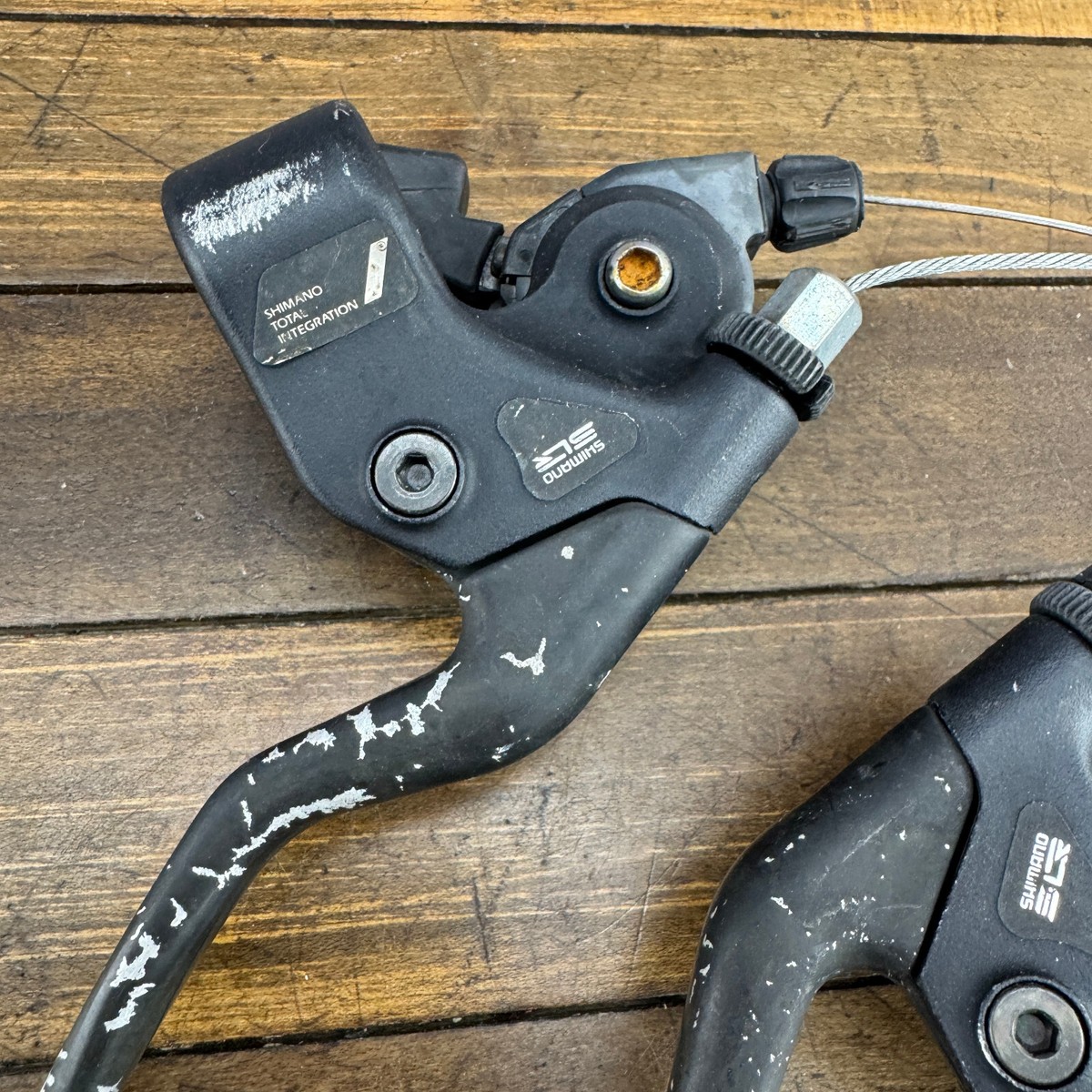 Old MTB　DeoreDX ST-M071 、3ｘ7ラピッドファイヤ/取説付 Version 2 PT.1 Shimano Deore DX M-071 3 speed shifter
