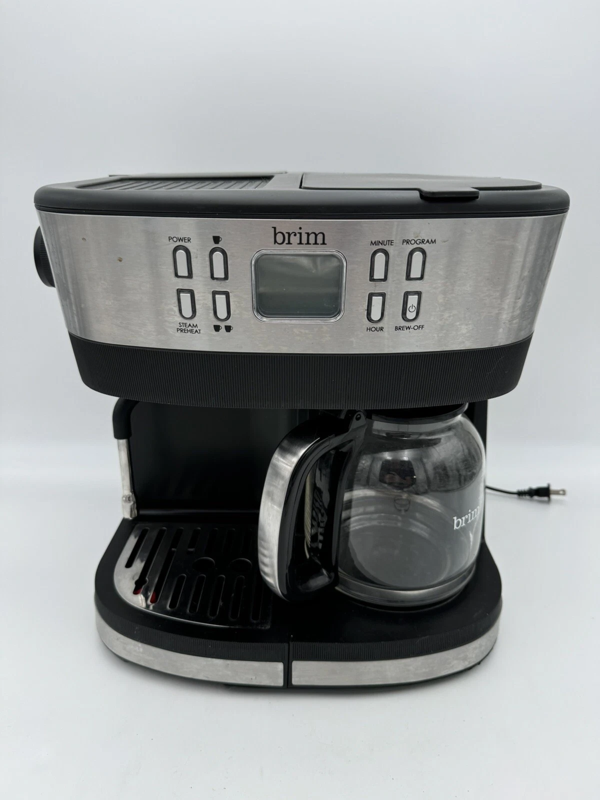Brim Combo 19 Bar Espresso & Drip Coffee Maker CM5415T-UL Works Read