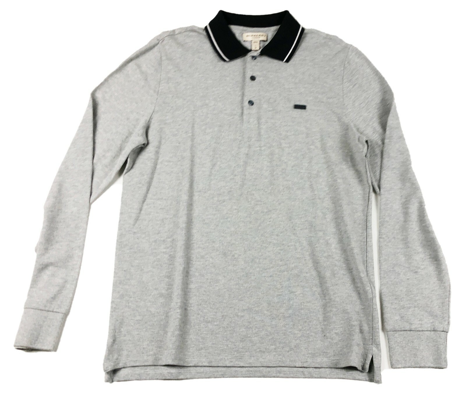 burberry white long sleeve shirt