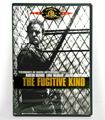 The Fugitive Kind (DVD, 1960, Widescreen) Like New !  Marlon Brando Anna Magnani