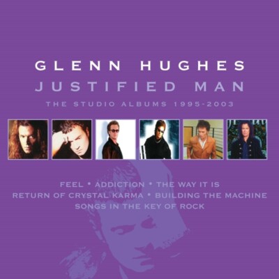 GLENN HUGHES - JUSTIFIED MAN-THE STUDIO ALBUMS 1995-2003 (6CD)  6 CD NEU