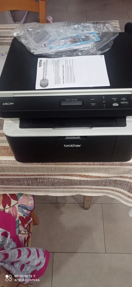 Brother DCP1612W Stampante Multifunzione Laser Monocromatico Wi-Fi - Nero - Immagine 4 di 4