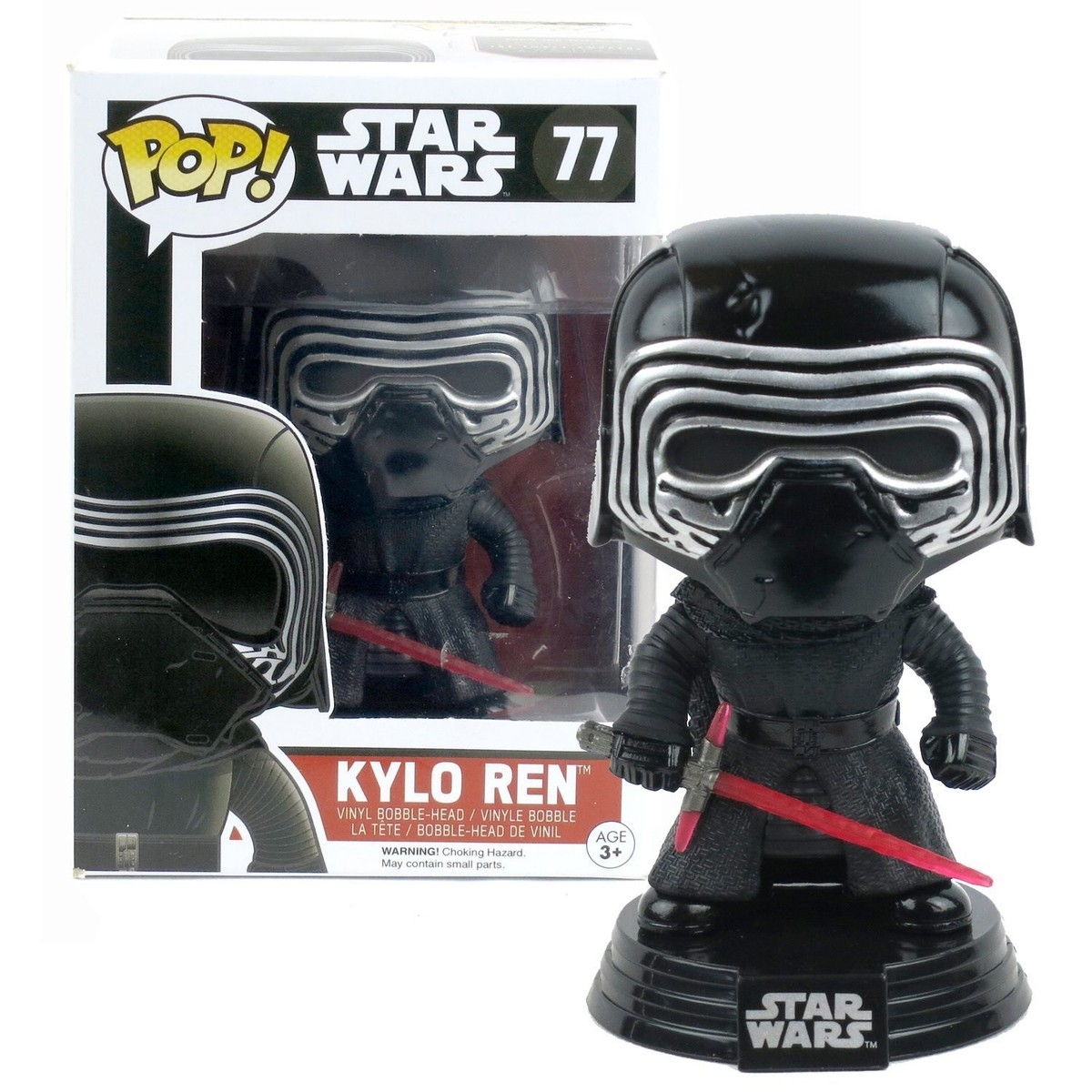 Pop! The Force Awakens Kylo Ren #77 Exclusive Vinyl Figure