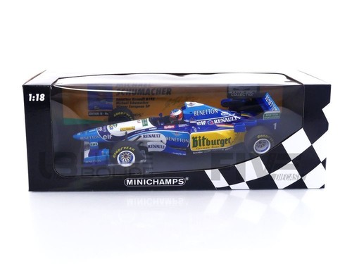 MINICHAMPS 1/18 - BENETTON RENAULT B195 - WINNER EUROPA GP 1995 (M. SCHUMACHER) - Picture 12 of 12