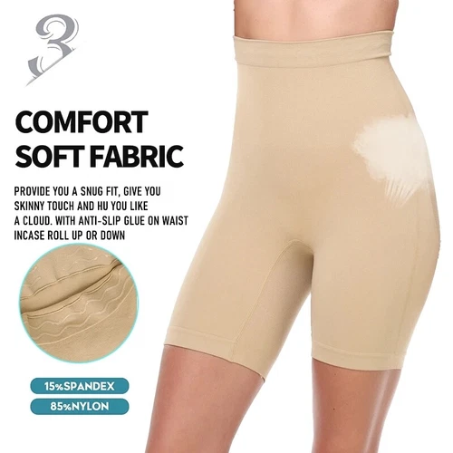Women High-waisted Butt Lifting Shorts BBL Panty Body Shaper Seamless Anti-Slip - Picture 13 of 36