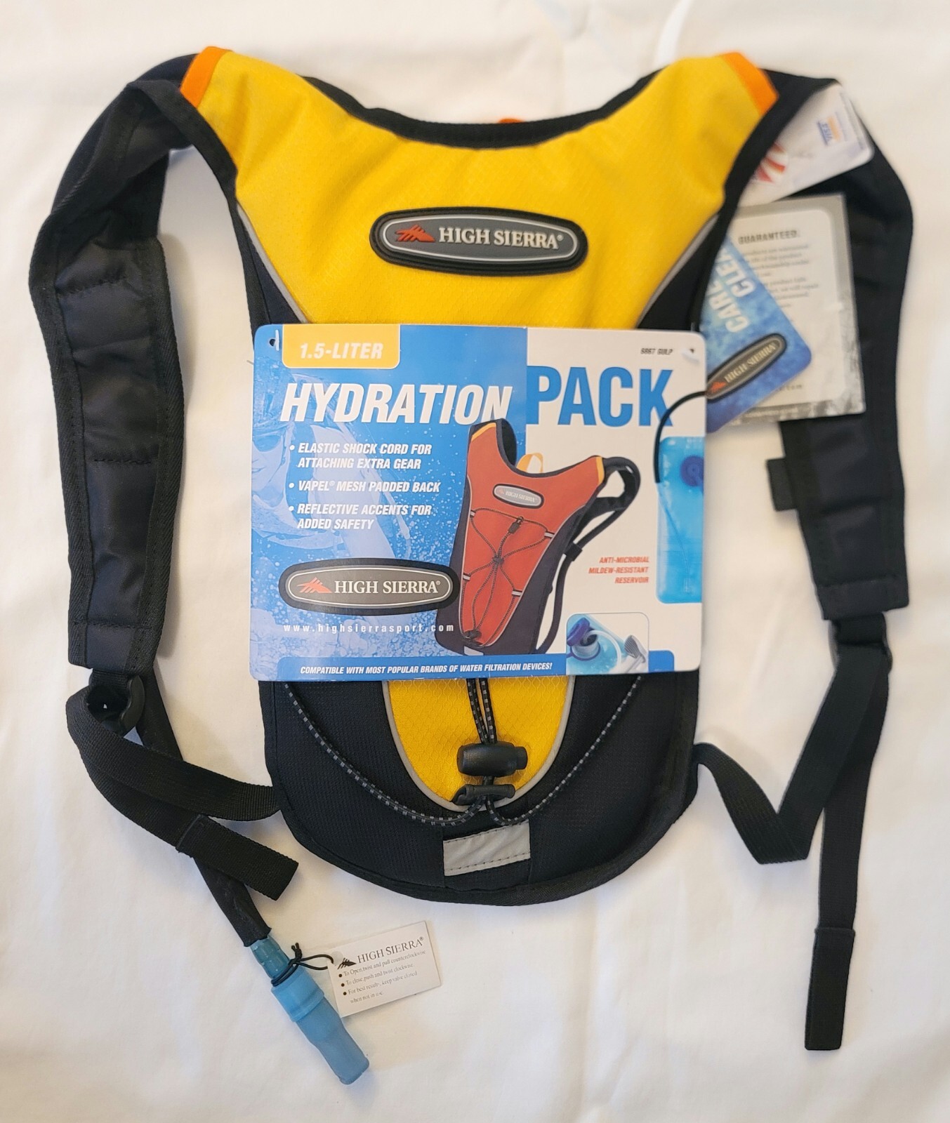 High Sierra Hydration Backpack 1.5 L w Tags Gulp Hydration Pack BRAND NEW eBay
