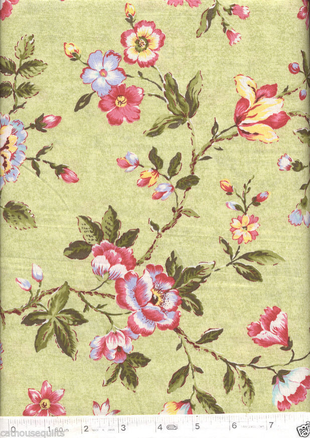 専用④ Provincial Gardens Green Quilt Fabric - Fat Quarter | eBay
