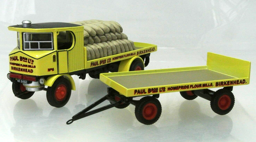Corgi 80002 Sentinel Platform Wagon Trailer & Sacks - Paul Bros Ltd Homepride - Picture 7 of 13