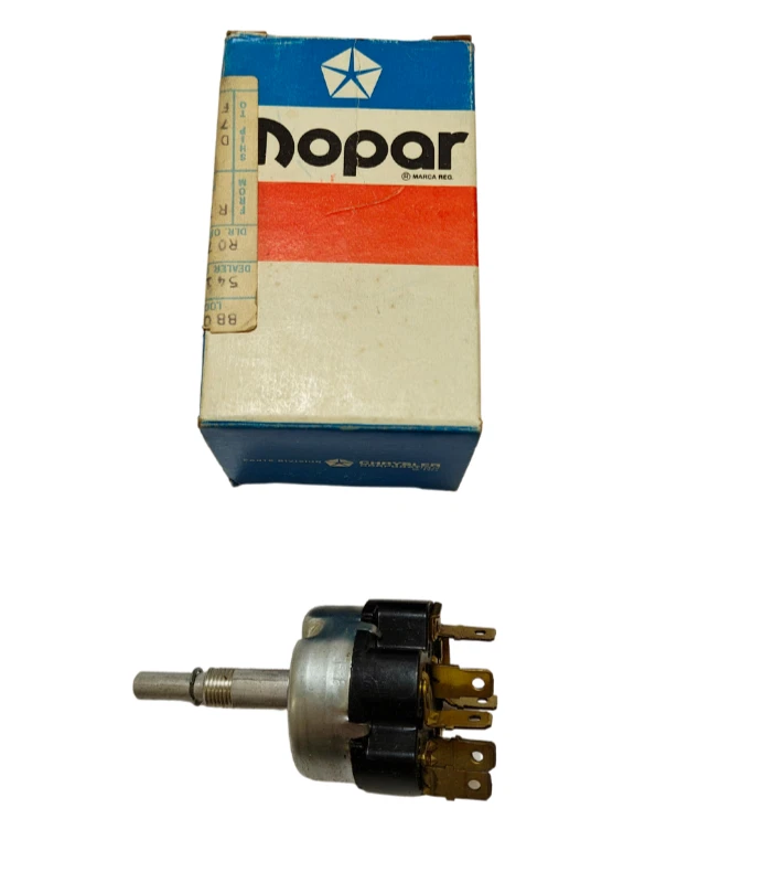 Interruptor limpiaparabrisas de 2 velocidades Dodge Truck B100 B200 B300 D100 D150 1969-1981 3004104 nuevo en stock Foto 2 de 4