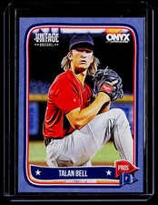 2024 Onyx Vintage Extended #/35 Blue Talan Bell