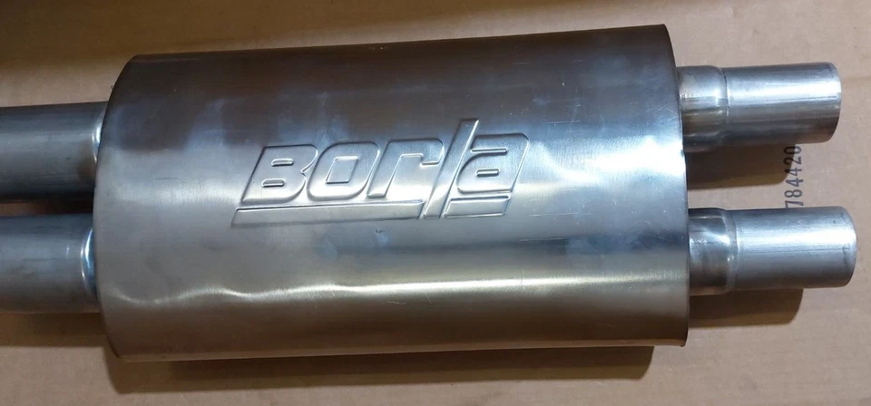 Borla 60661 3" Dia Resonator For 2018-2022 Ford Mustang GT 5.0L V8 (NEW) Foto 3 de 3