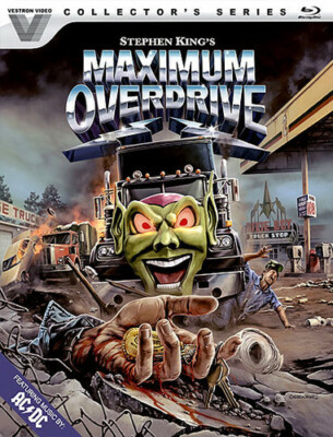 Maximum Overdrive (Vestron Collector's Series) Blu-ray NEW FREE SHIP W/SLIPCOVER