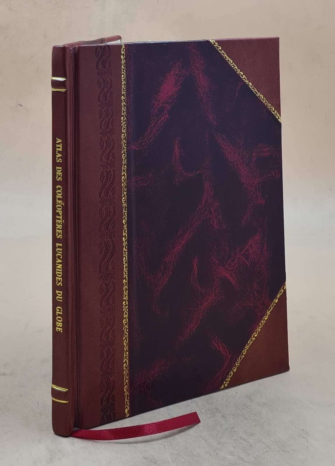 Leather Bound Atlas of Lucanus Stag Beetles Worldwide by Dr [Author Name]