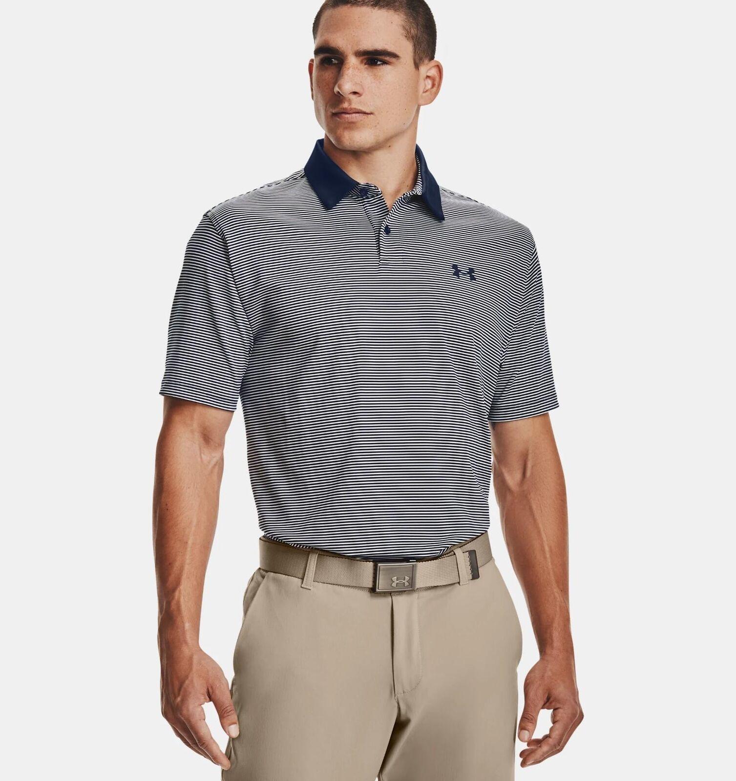 under armour performance stripe polo