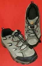 Merrell Moab 2 Boys Size 5.5Y Gray Suede Hiking Shoe Casual Wear 