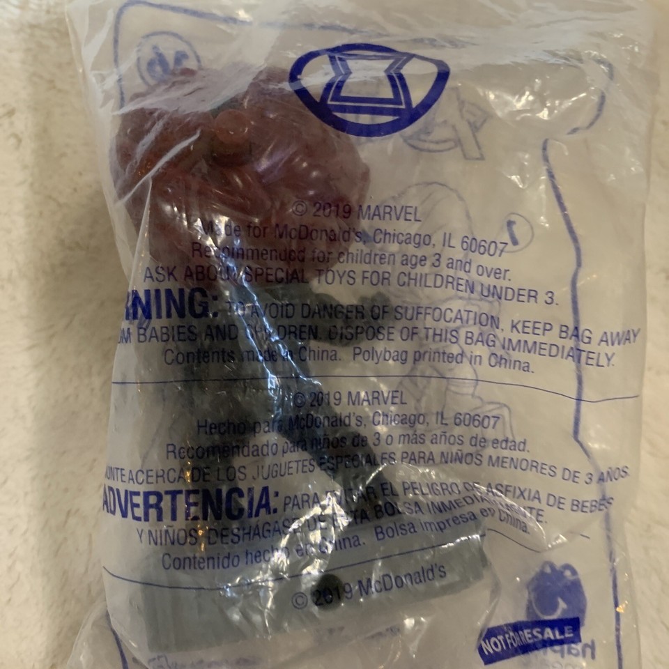 2019 McDONALD'S MARVEL AVENGERS HAPPY MEAL TOY 16 Black Window eBay