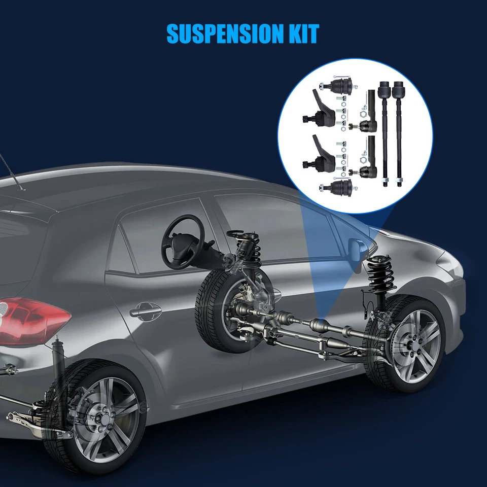 Front Lower Ball Joints Tie Rod For 1987-1999 Pontiac Bonneville Buick LeSabre Foto 2 de 4