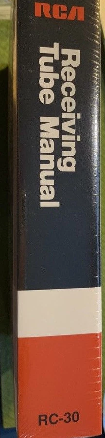 RCA Tube Manual RC30 New Authentic Reproduction- Shrink Wrapped - Изображение 2 из 2