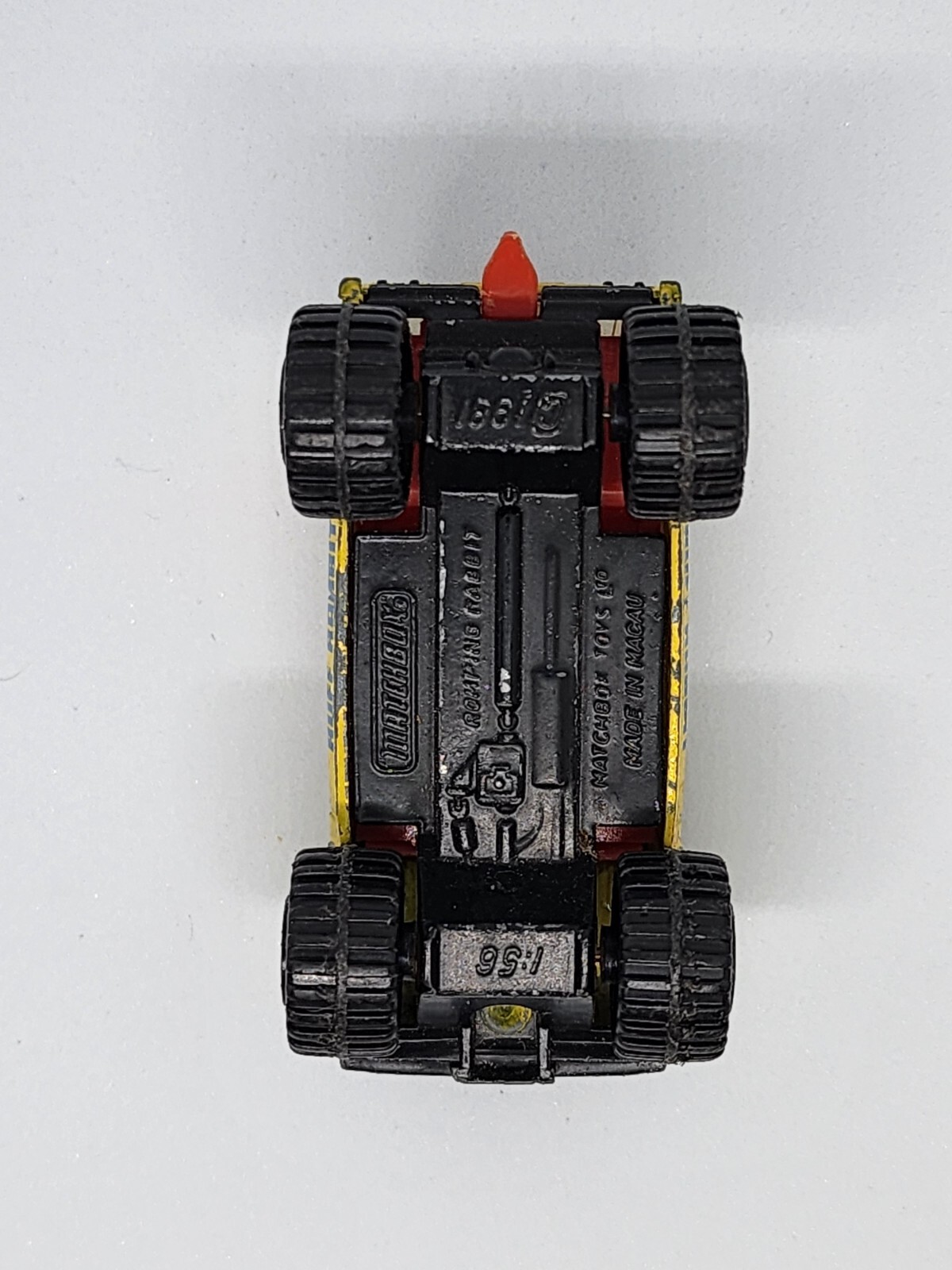 Matchbox Volkswagen Romping Ruff Rabbit 4x4 Yellow 1981 Loose Diecast ...