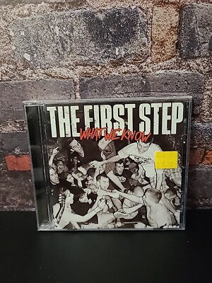 The First Step   What We Know CD 2006 Rivalry Records   