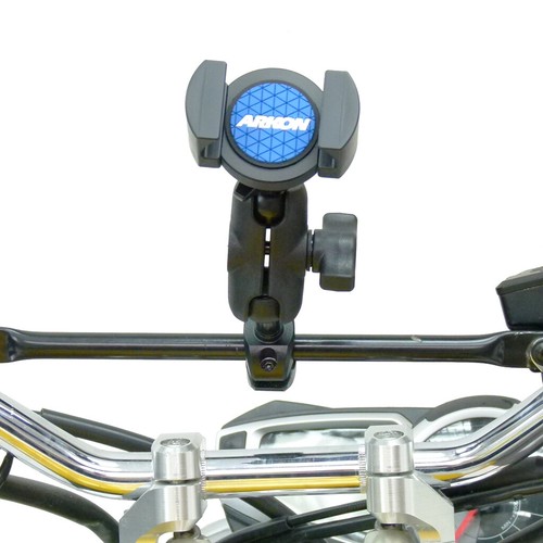 Motorcycle Crossbar Mount & RoadVise Universal SmartPhone Holder - Picture 2 of 7