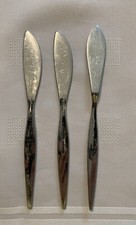 VENETIA Oneida Community Flatware Butter Knife USA Burnished Glossy Stnl Vntg