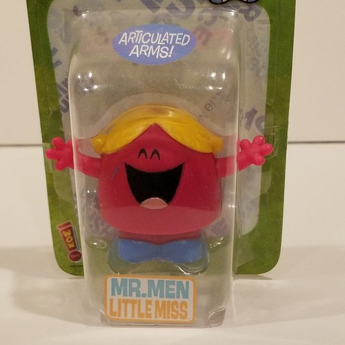 2009 Mr Men Show Little Miss Chatterbox Collectible Figure Articulated Arms NEW - 第 2/12 張圖片